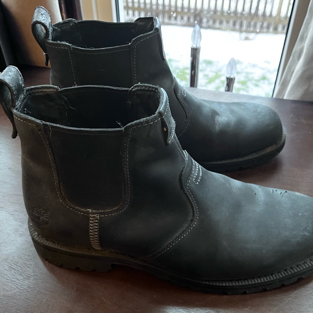 Timberland Redwood Falls Chelsea boot. 10.5 Black
